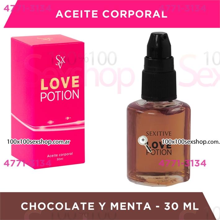 Aceite sabor Chocolate y Menta love potion 30 ml